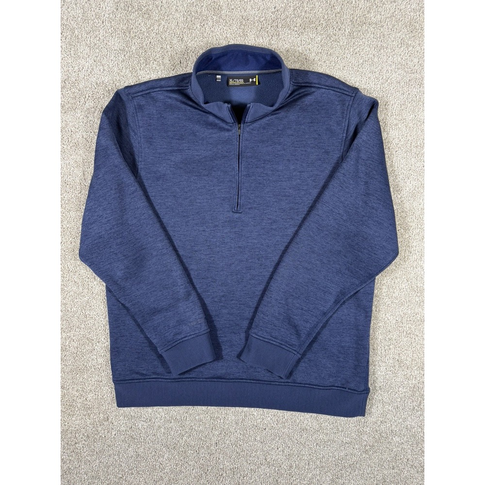Men's Under Armour Big & Tall GOLF 1/4 Zip Fleece Lined Loose Fit Pullover